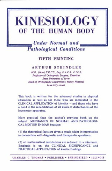 Kinesiology of the Human Body Under Normal and Pathological Conditions