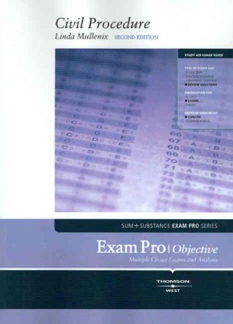 Exam Pro on Civil Procedure (Exam Pro Series)