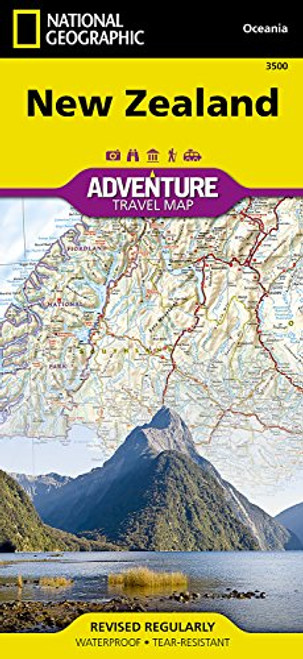 New Zealand (National Geographic Adventure Map)