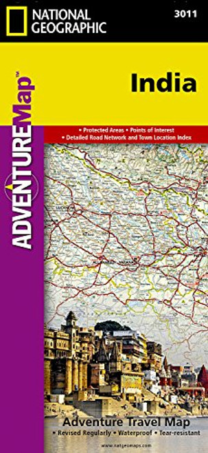 India (National Geographic Adventure Map)