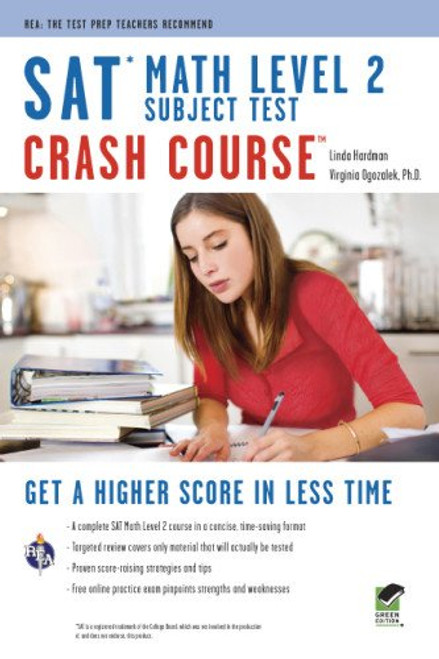 SAT Subject Test: Math Level 2 Crash Course Book + Online (SAT PSAT ACT (College Admission) Prep)
