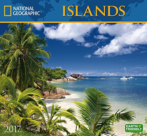 National Geographic Islands 2017 Wall Calendar