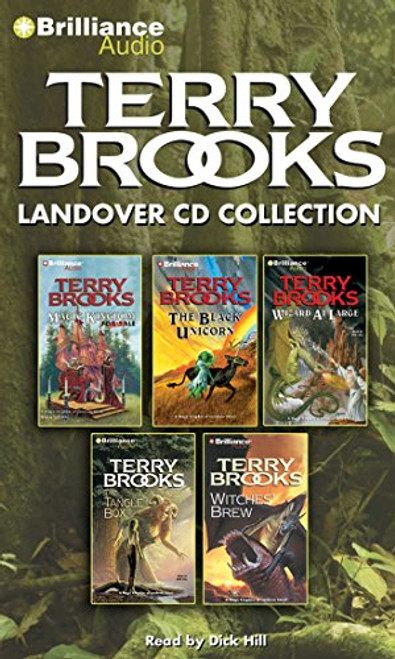 Terry Brooks Landover CD Collection: Magic Kingdom for Sale-Sold!, The Black Unicorn, Wizard at Large, The Tangle Box, Witches' Brew