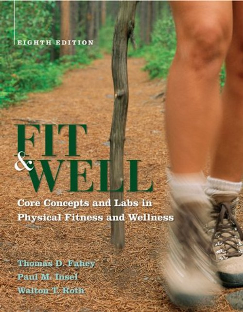 Fit & Well w. Daily Fitness and Nutrition Journal