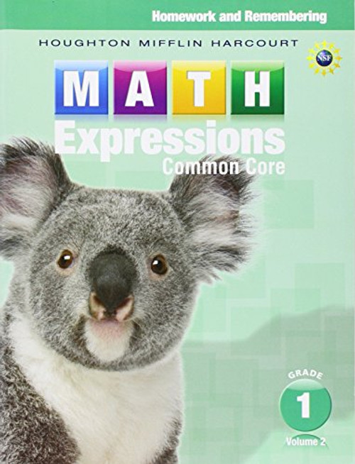 Math Expressions: Homework & Remembering, Volume 2 Grade 1