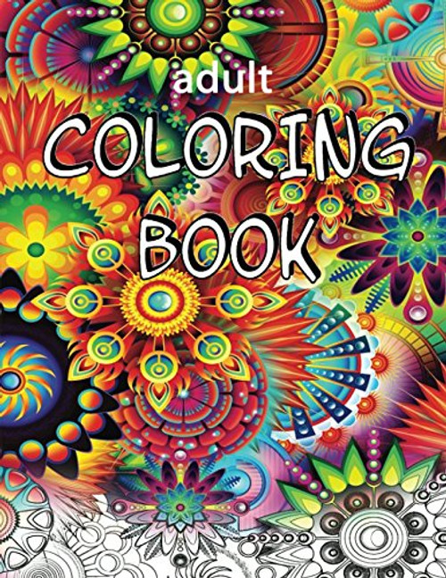 Adult Coloring Book: Expert Level - Mind-Boggling Fractals, Mandalas and Patterns