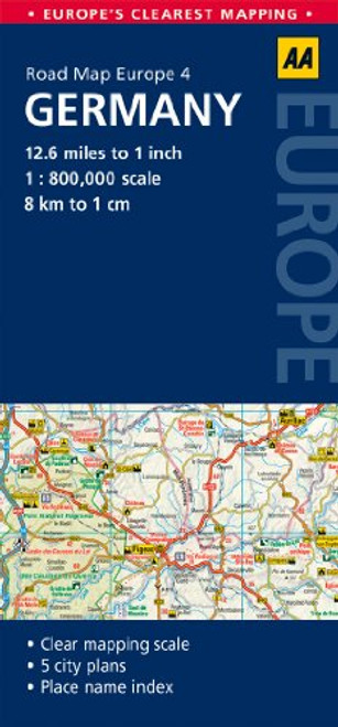Road Map Germany (Road Map Europe)