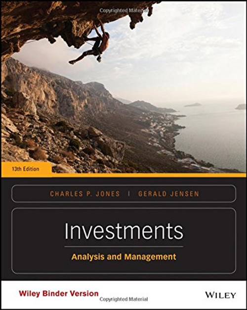 Investments, Binder Ready Version: Analysis and Management