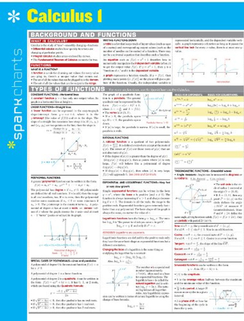 Calculus I SparkCharts