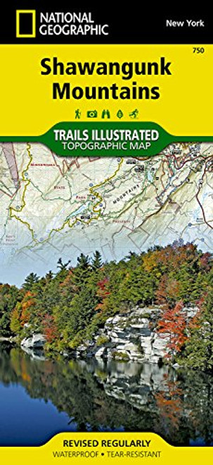 Shawangunk Mountains (National Geographic Trails Illustrated Map)