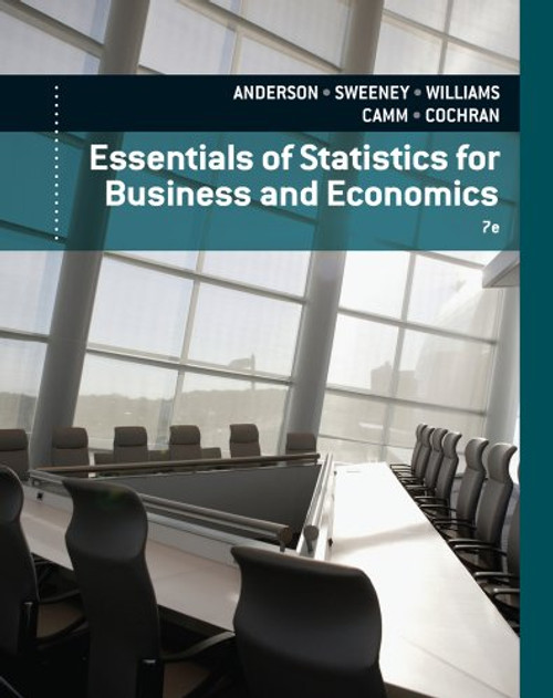 Essentials of Statistics for Business and Economics