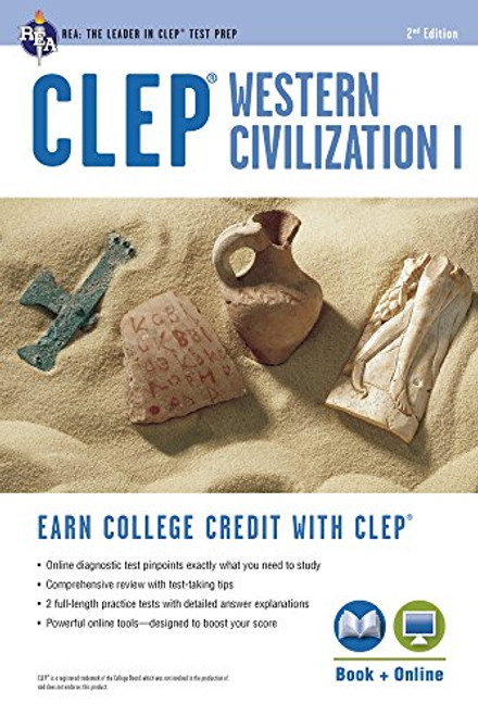 CLEP Western Civilization I Book + Online (CLEP Test Preparation)