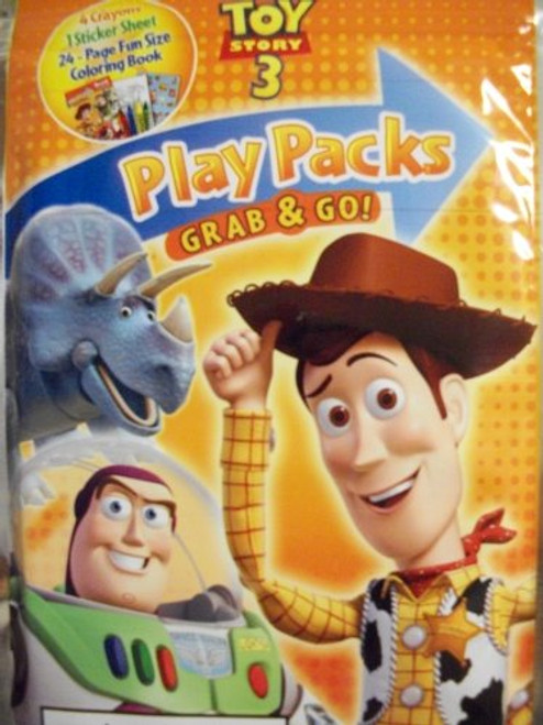 Disney Toy Story 3 Grab & Go Play Packs (Disney: Pixar: Toy Story)
