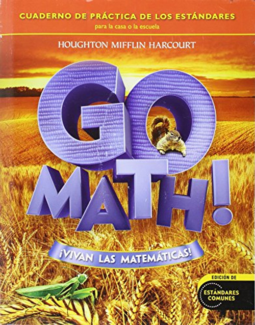 GO Math! Vivan Las matemticas: Student Practice Book Grade 2 (Spanish Edition)