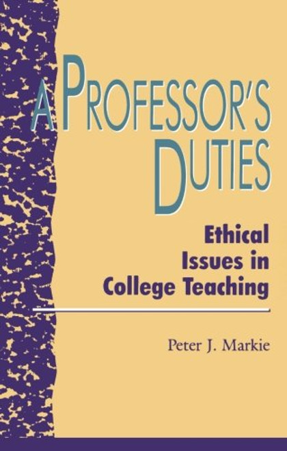 A Professor's Duties