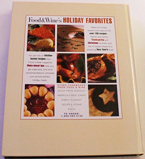 Food and Wine's Holiday Favorites