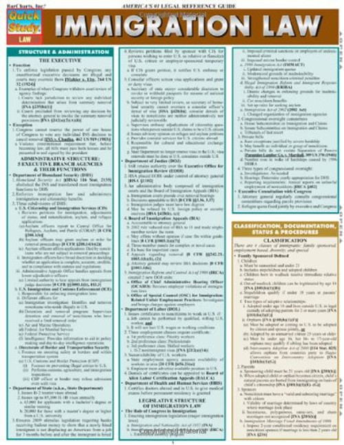 Immigration Law (Quick Study Law)