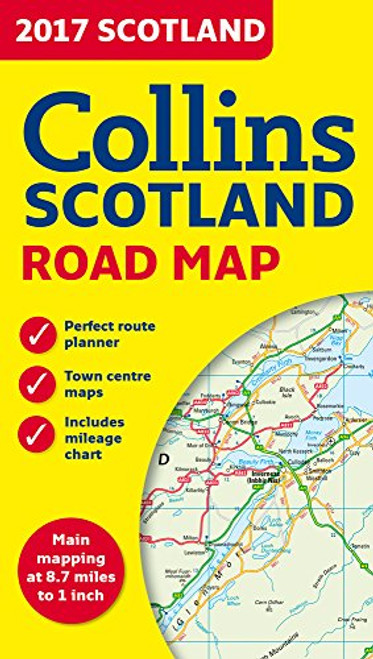2017 Collins Scotland Road Map