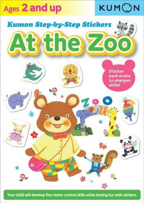 Kumon Step-by-Step Stickers: At the Zoo