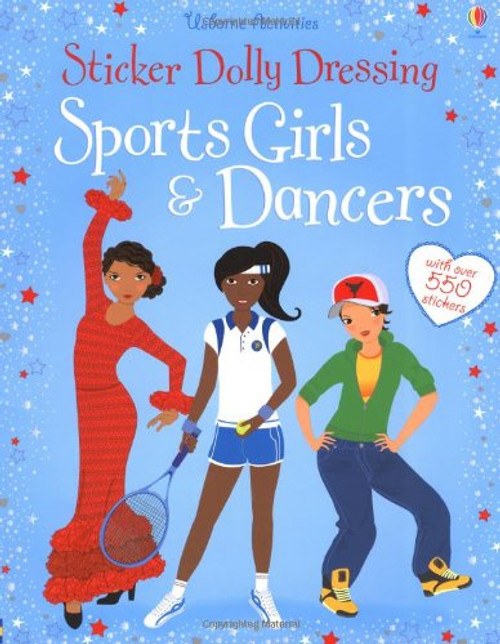 Sports Girls & Dancers (Sticker Dolly Dressing)