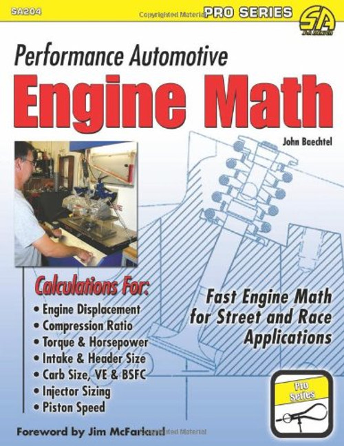 Performance Automotive Engine Math (Sa Design-Pro)