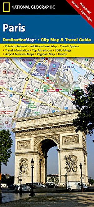 Paris (National Geographic Destination City Map)