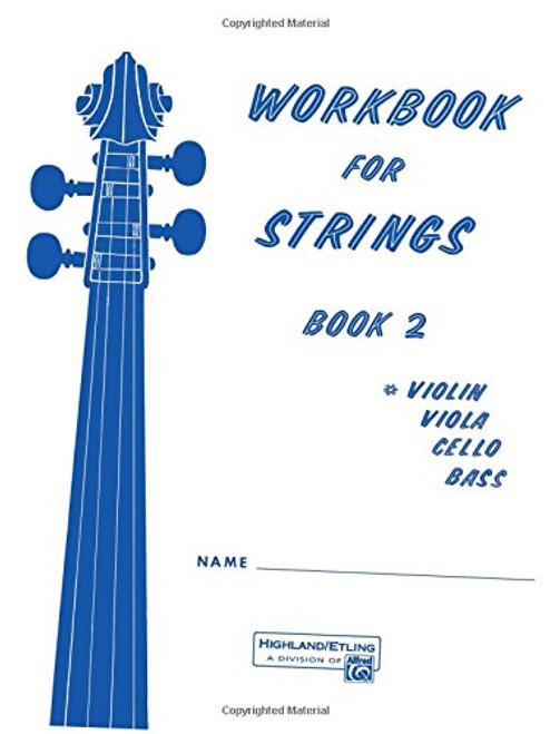 Workbook for Strings, Book 2, Violin
