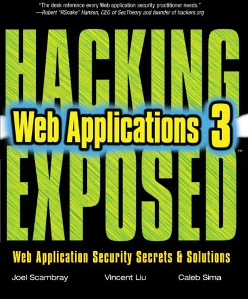 Hacking Exposed Web Applications, Third Edition