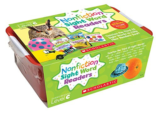 Nonfiction Sight Word Readers Classroom Tub Level C: Teaches the Third 25 Sight Words to Help New Readers Soar! (Nonfiction Sight Word Readers Classroom Tubs)