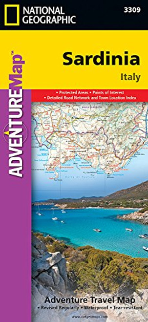 Sardinia [Italy] (National Geographic Adventure Map)