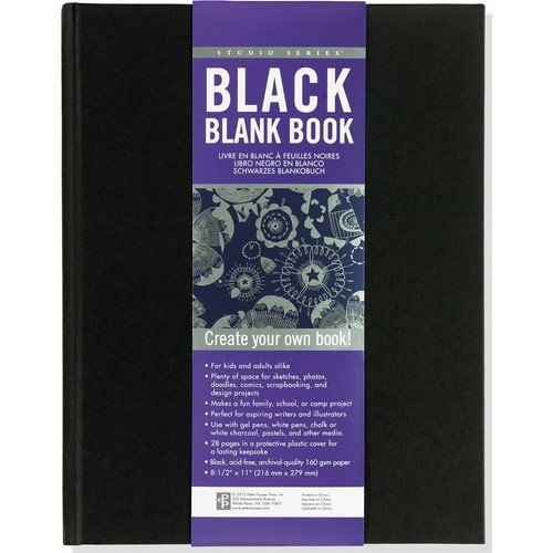 Studio Series Blank Book - Black