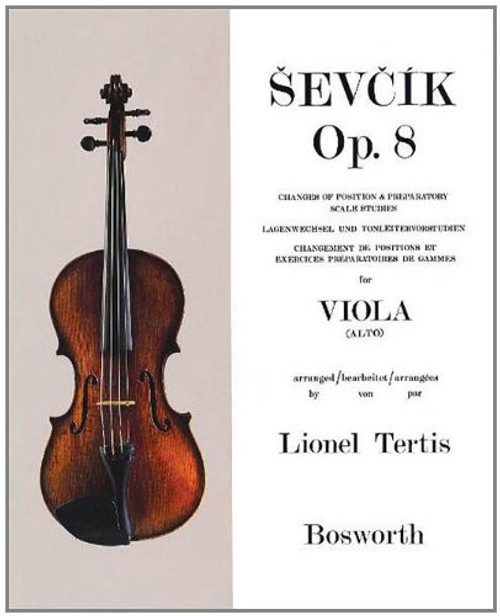 SEVCIK POSITION CHANGES PREP SCALE STUDIES FOR VIOLA