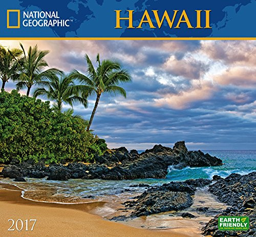 National Geographic Hawaii 2017 Wall Calendar