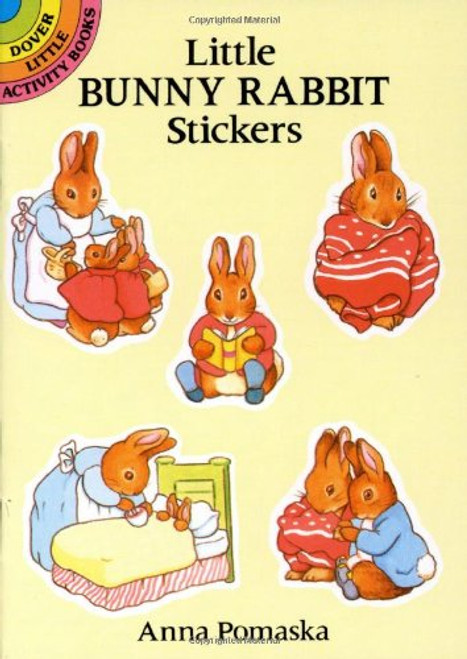 Little Bunny Rabbit Stickers (Dover Little Activity Books Stickers)