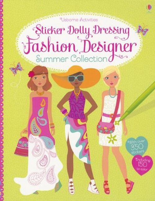 Sticker Dolly Dressing Fashion Designer Summer Collection