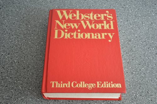 Webster's New World Dictionary of American English