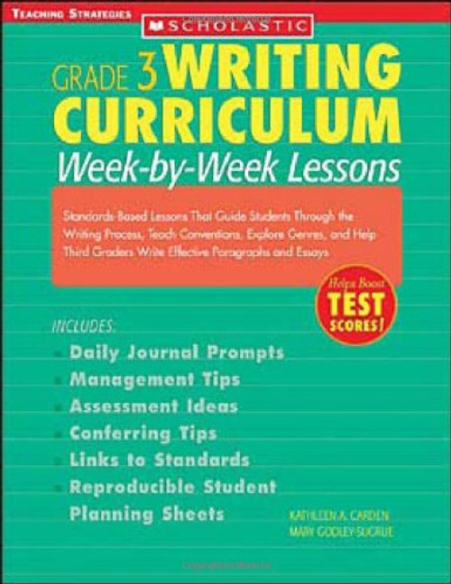 Grade 3 Writing Curriculum: Week-by-Week Lessons