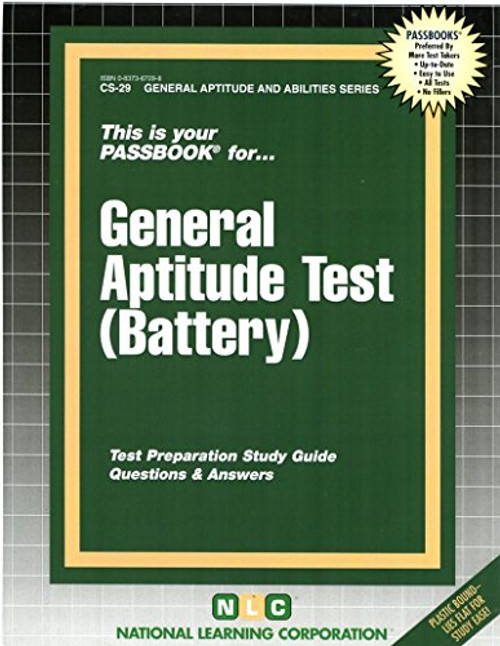 GENERAL APTITUDE TEST (BATTERY) (General Aptitude and Abilities Series) (Passbooks)