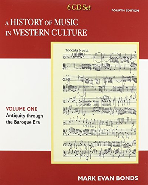 1: CD Set Volume I for A History of Music in Western