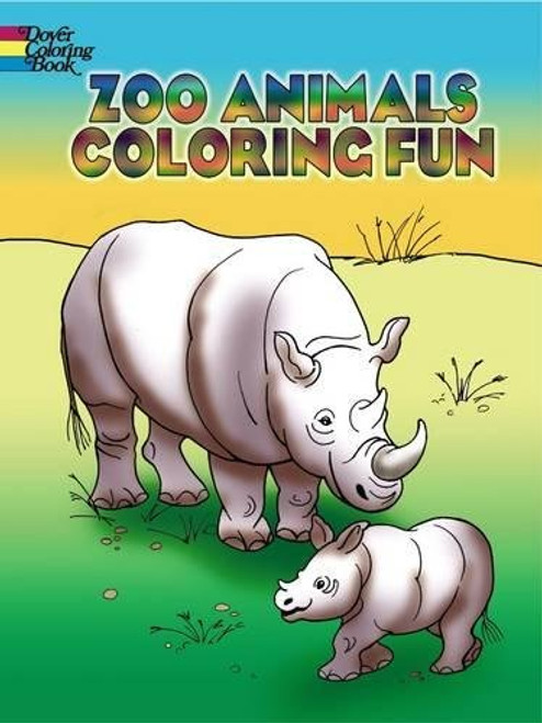 Zoo Animals Coloring Fun (Dover Coloring Books)