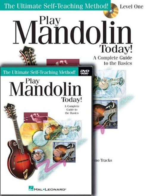 Play Mandolin Today! Beginner's Pack: Level 1 Book/CD/DVD Pack (Ultimate Self-Teaching Method!)