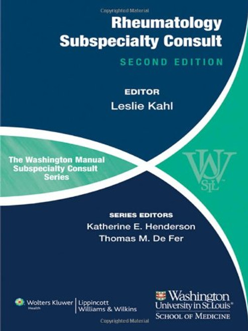 The Washington Manual of Rheumatology Subspecialty Consult