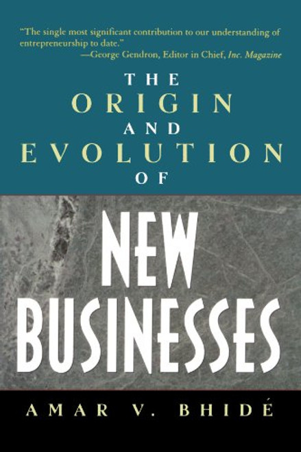 The Origin and Evolution of New Businesses