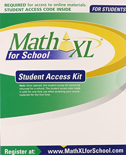 MathXL for School Student Access Kit