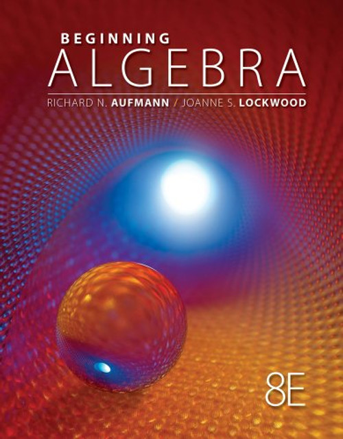 Bundle: Cengage Advantage Books: Beginning Algebra, 8th + Enhanced WebAssign Single-Term LOE Printed Access Card for Developmental Math