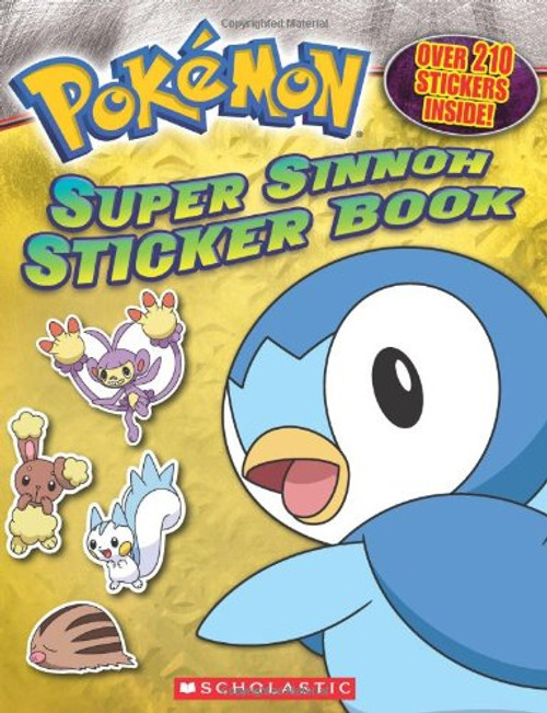 Pokemon: Super Sinnoh Sticker Book