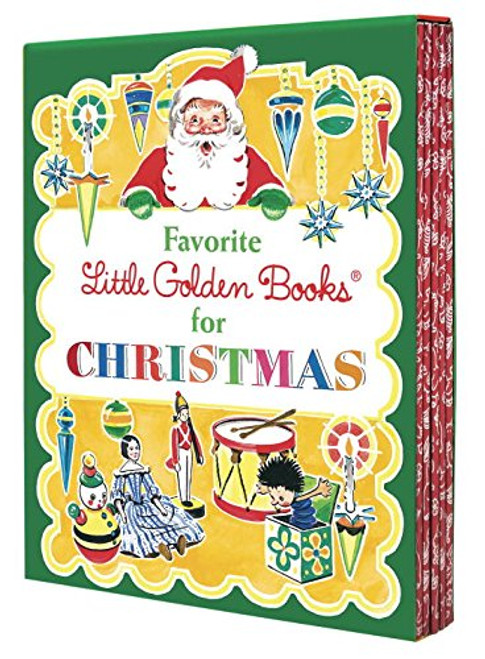 Favorite Little Golden Books for Christmas 5 copy boxed set