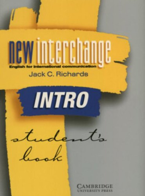 New Interchange Intro Student's Book: English for International Communication