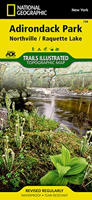 Northville, Raquette Lake: Adirondack Park (National Geographic Trails Illustrated Map)