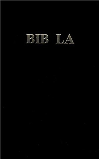 Haitian Bible Vinyl Cover Black Sbh 2007 (French Edition)